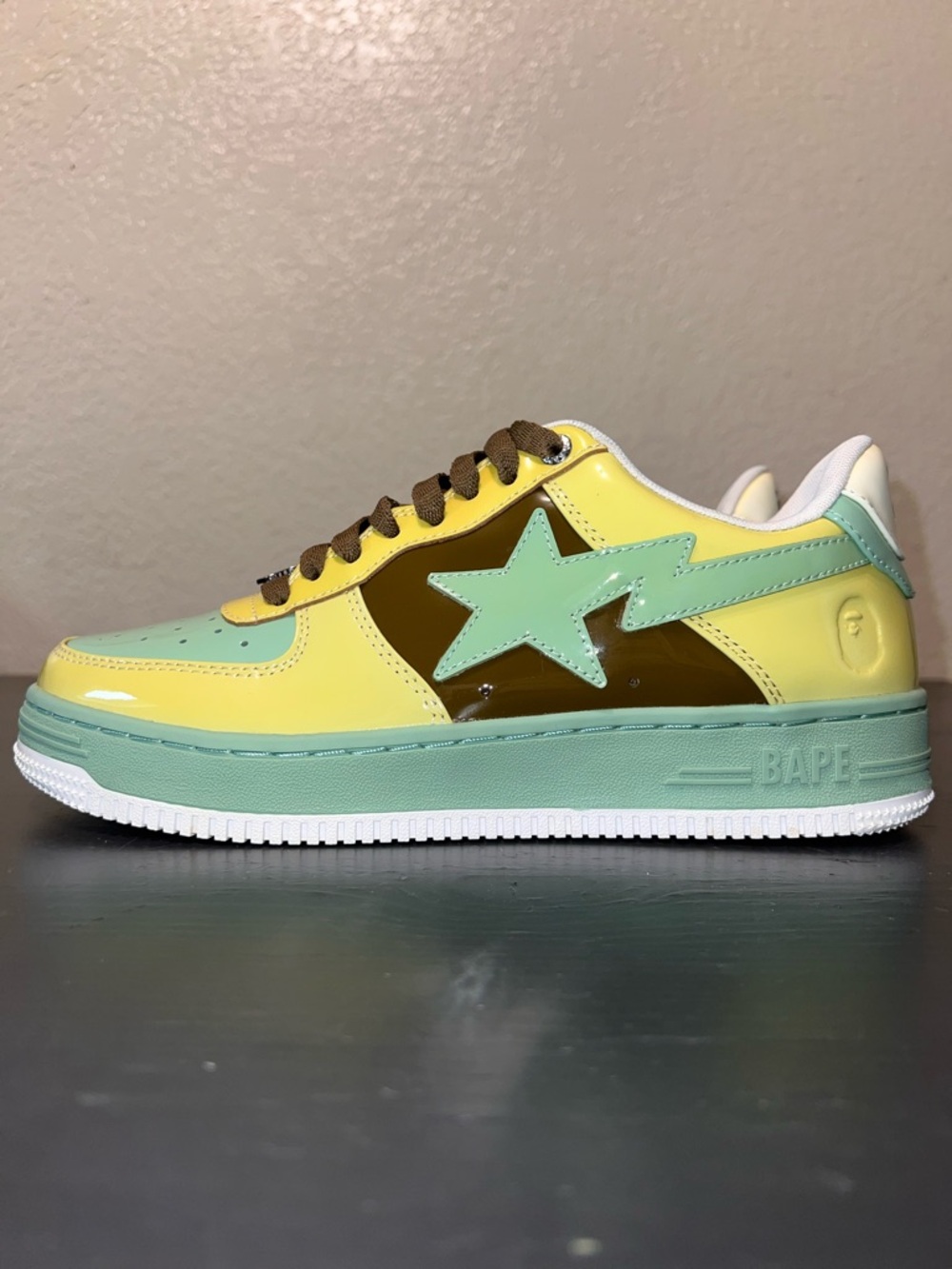 BAPE Bapesta #2 Low ‘Brown Beige’ Size 8.5
